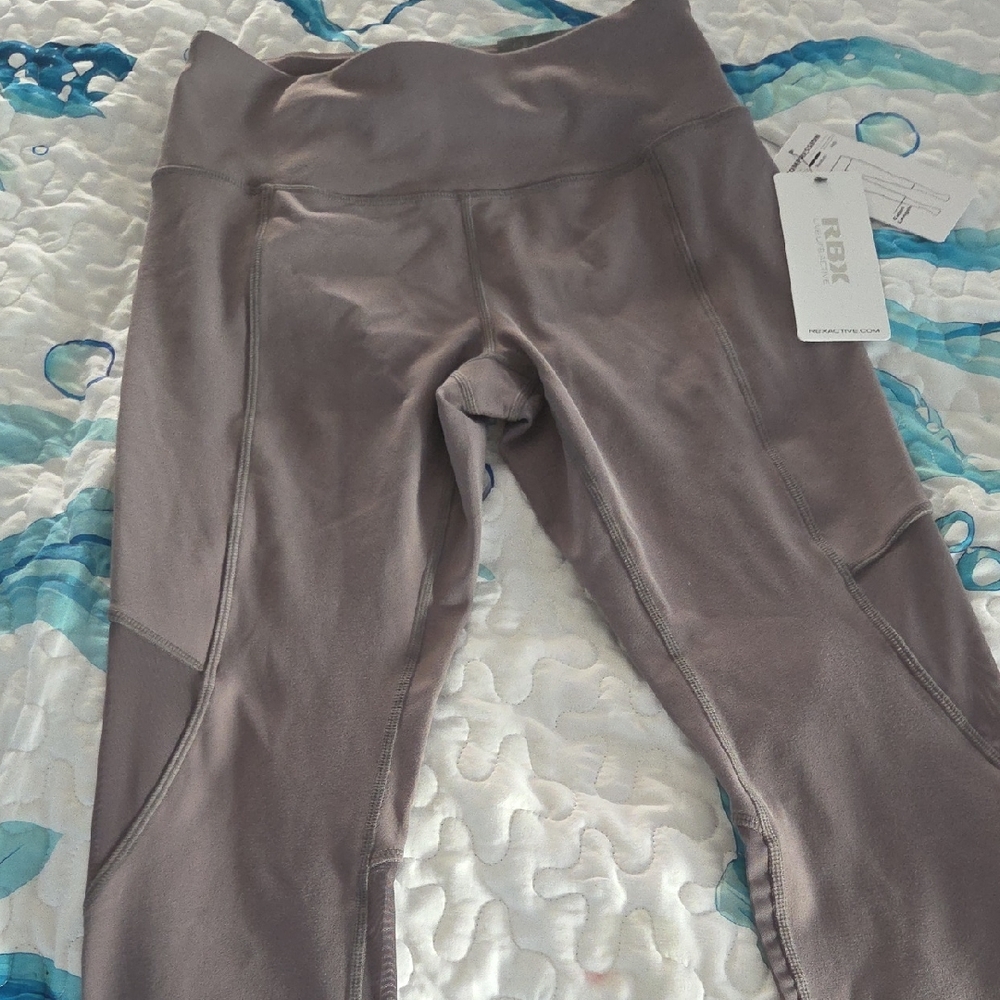 RBX Taupe Active Leggings